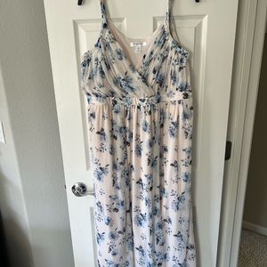 Motherhood Maternity floral maxi dress